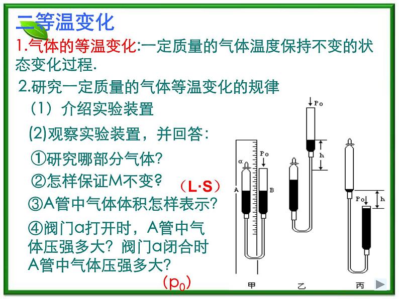 《气体的等温变化》课件2（18张PPT）（新人教版选修3-3）第3页