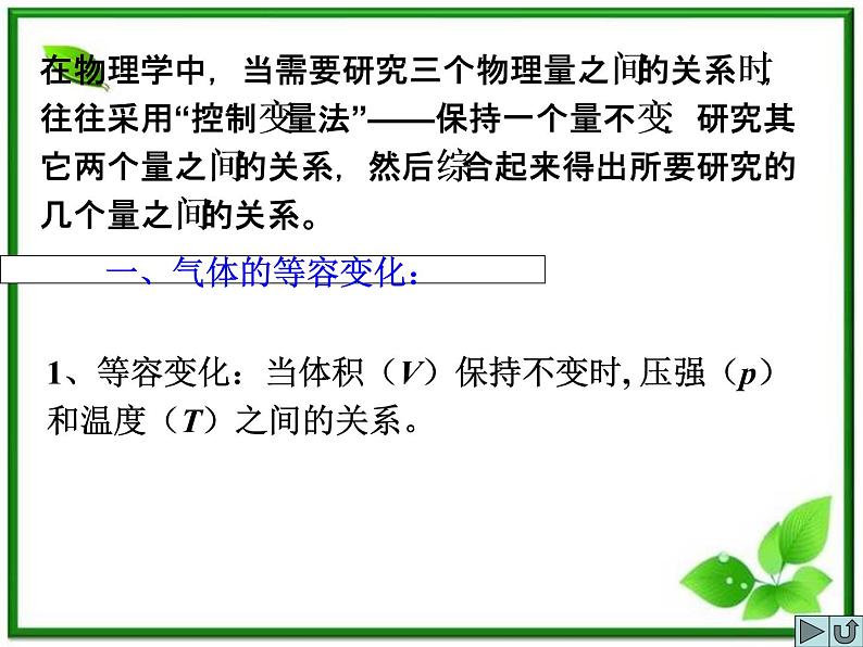 同步备课物理3-3，人教版  8.2《气体的等容变化和等压变化》课件204