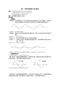 高中选修3-4第十二章 机械波2 波的图象教案设计