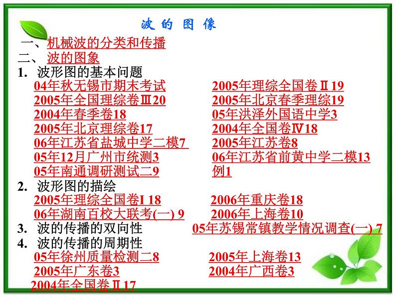 《波的图象》课件18（32张PPT）（人教版选修3-4）第2页