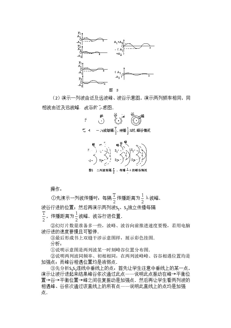 高中物理人教第三册《光的干涉》01 教案选修3-403