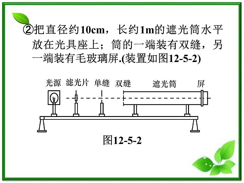 福建省高二物理一轮精品课件（新课标）：实验：用双缝干涉测光的波长06