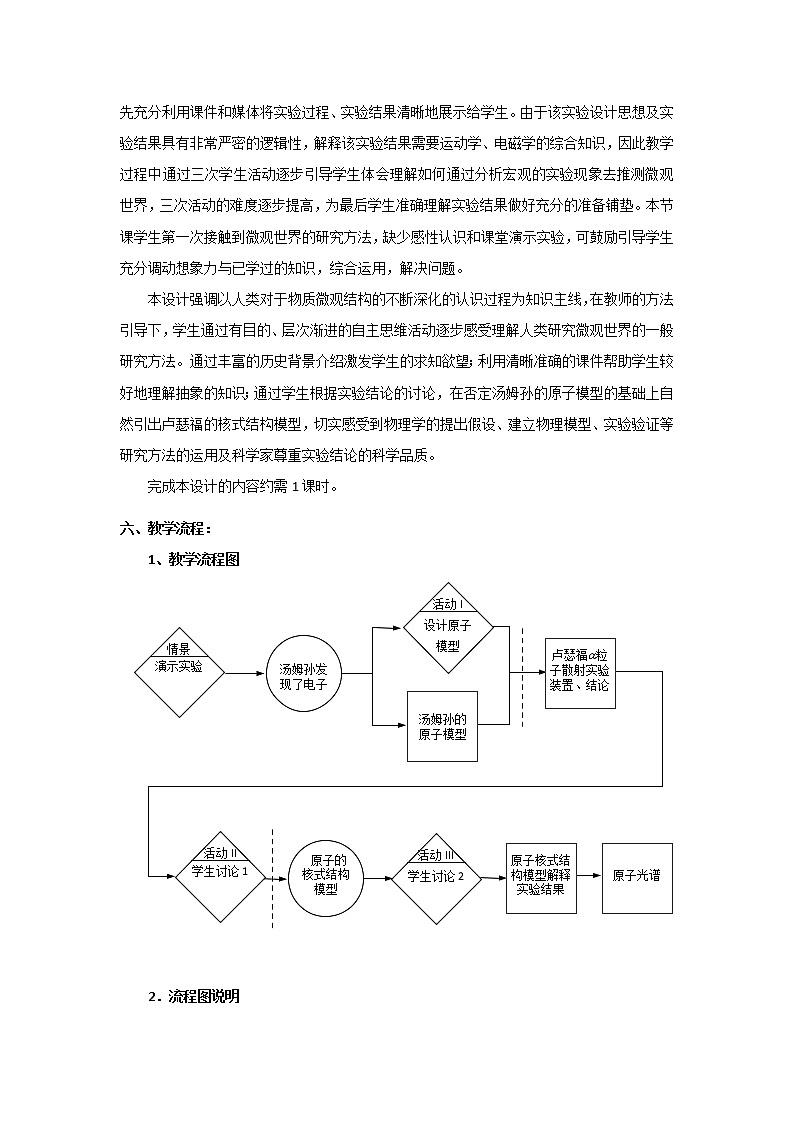 《原子的核式结构模型》教案 （新人教版选修3-5）03