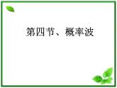 《概率波》课件二（14张PPT）（新人教版选修3-5）