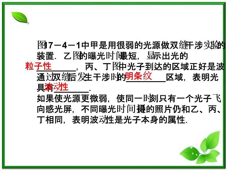 高二物理课件 17.5《不确定性关系》（人教版选修3-5）06