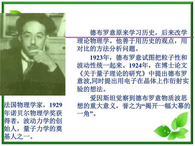 《粒子的波动性》课件五（15张PPT）05