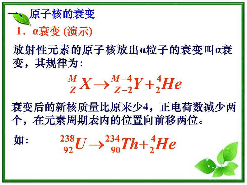 《放射性元素的衰变》课件三（12张PPT）（新人教版选修3-5）第2页