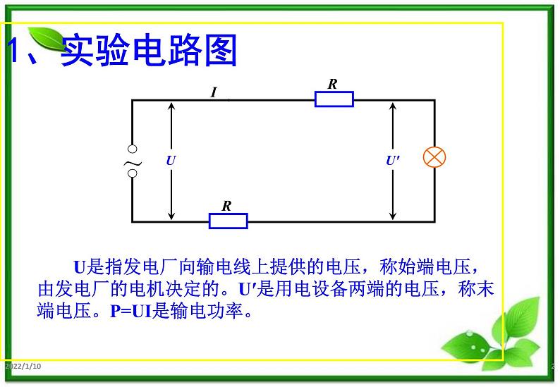 物理：5.5《远距离输电》课件2（新人教版选修3-2）第2页