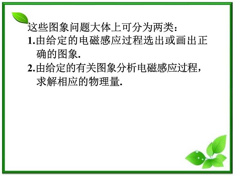 福建省高二物理一轮精品课件（新课标）：自感、涡流、电磁感应的图象08