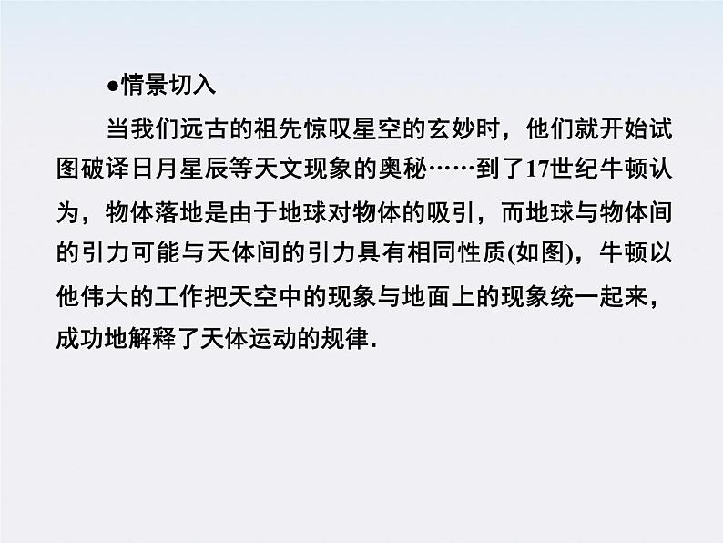 高中物理复习三维一体人教版必修2要点讲解  6-1课件PPT第3页