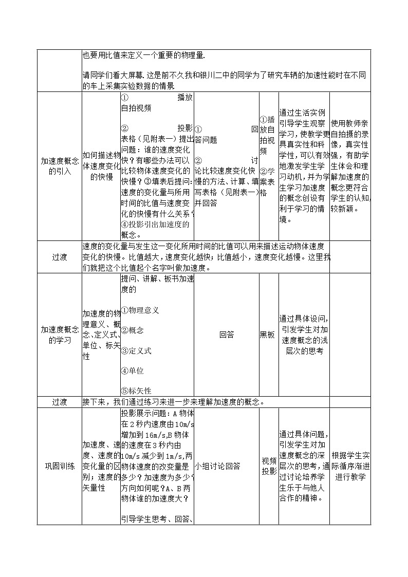《怎样描述运动的快慢（二）》学案2（沪科版必修1）第2页