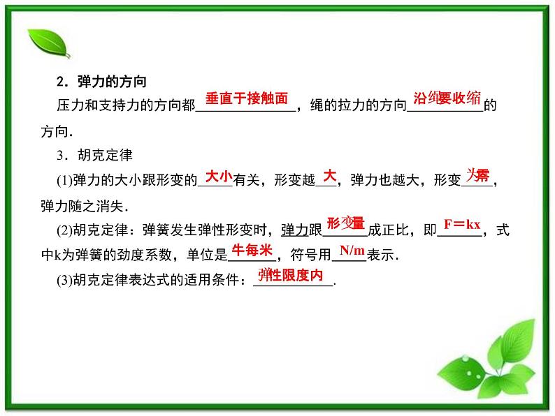 《弹力》课件1（32张PPT）（沪科版必修1）02