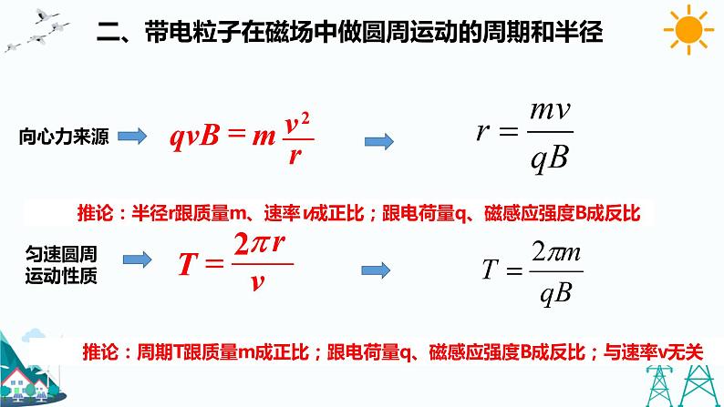 1.3带电粒子在匀强磁场中的运动 课件+教案+练习05