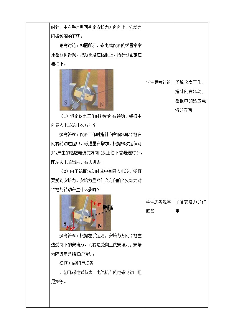 2.3.2涡流、电磁阻尼和电磁驱动 课件+教案+练习02