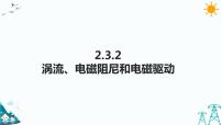高中物理3 涡流、电磁阻尼和电磁驱动课文配套课件ppt