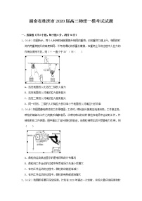 2020届湖南省株洲高三一模物理试卷（含答案）