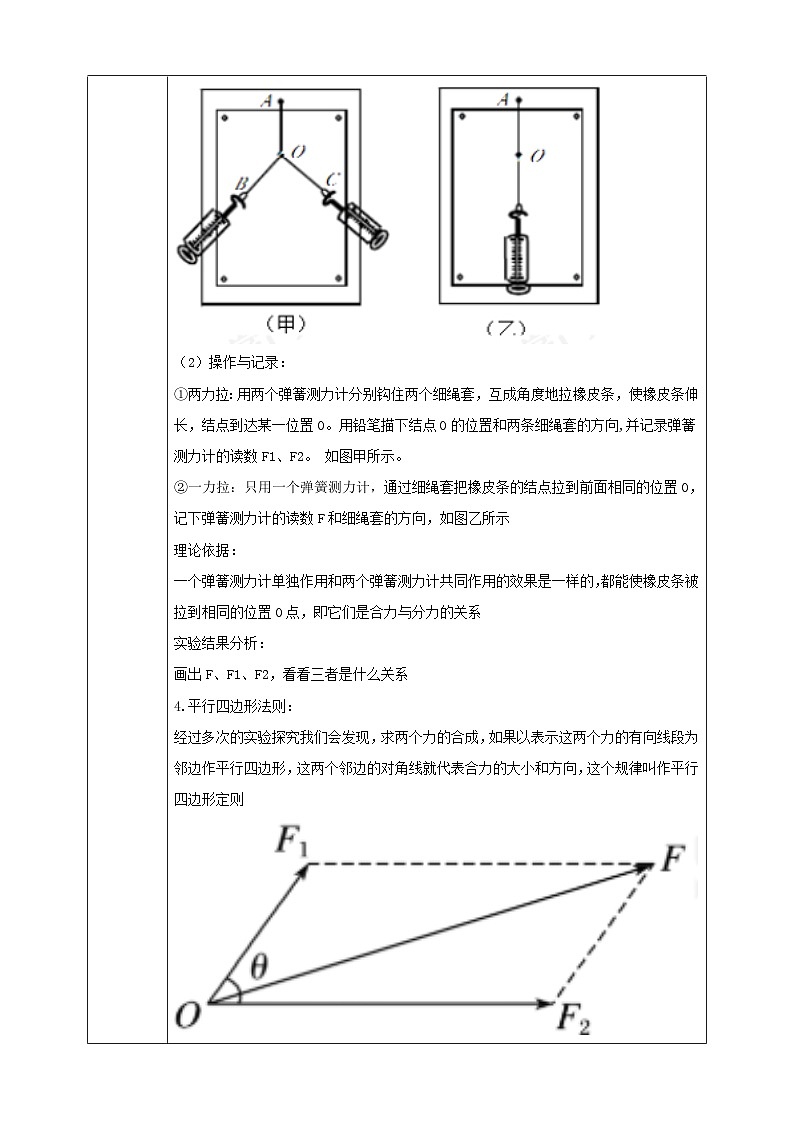 3.4《力的合成和分解》教案第3页