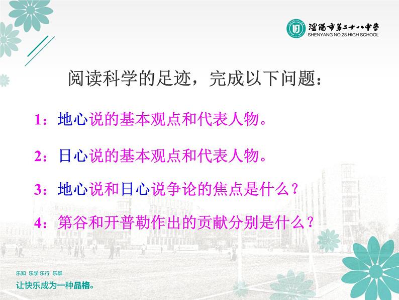 人教版（2003）高中物理必修二第六章万有引力与航天——6.1行星的运动课件PPT02