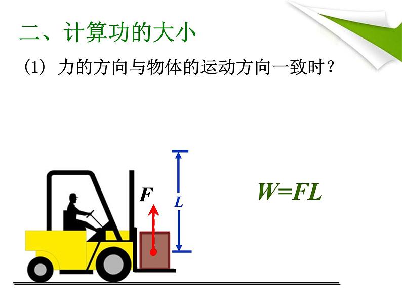 人教版（新课标）高中物理必修二第七章机械能守恒定律—— 7.2 功 说课稿课件PPT05