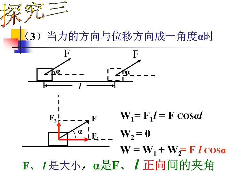 人教版（新课标）高中物理必修二第七章机械能守恒定律—— 7.2功课件PPT第8页