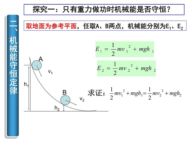 人教版（新课标）高中物理必修二第七章机械能守恒定律—— 7.8机械能守恒定律 课件03