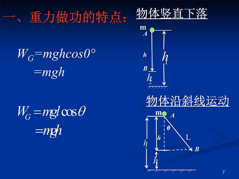 人教版（新课标）高中物理必修二第七章机械能守恒定律——7.4重力势能 课件07