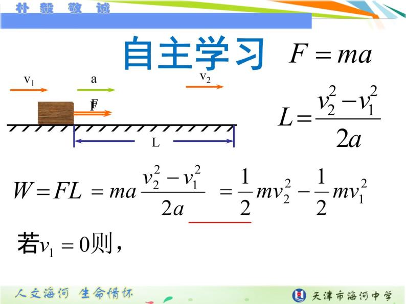 人教版（新课标）高中物理必修二第七章机械能守恒定律——动能定理课件PPT08