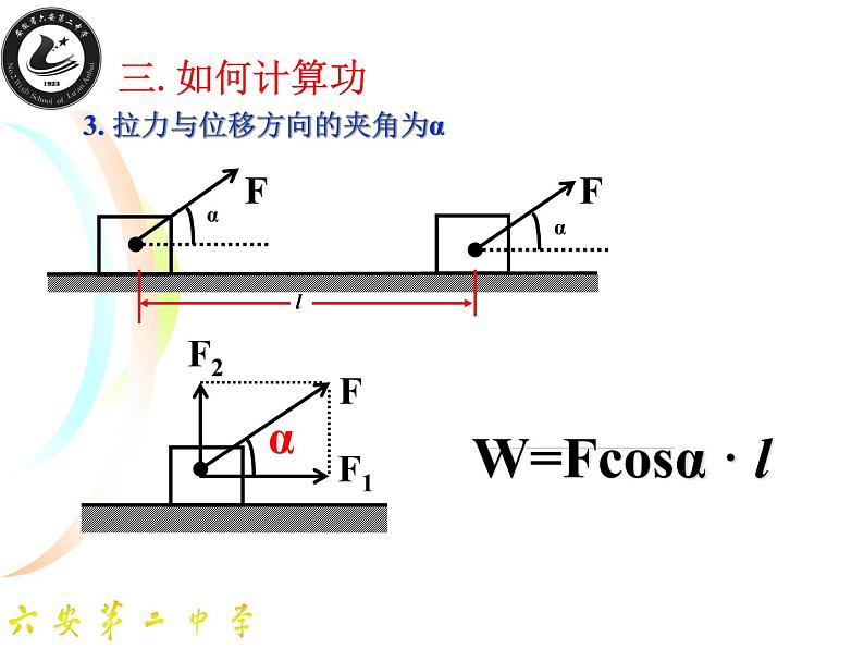 人教版（新课标）高中物理必修二第七章机械能守恒定律——功说课稿课件PPT06