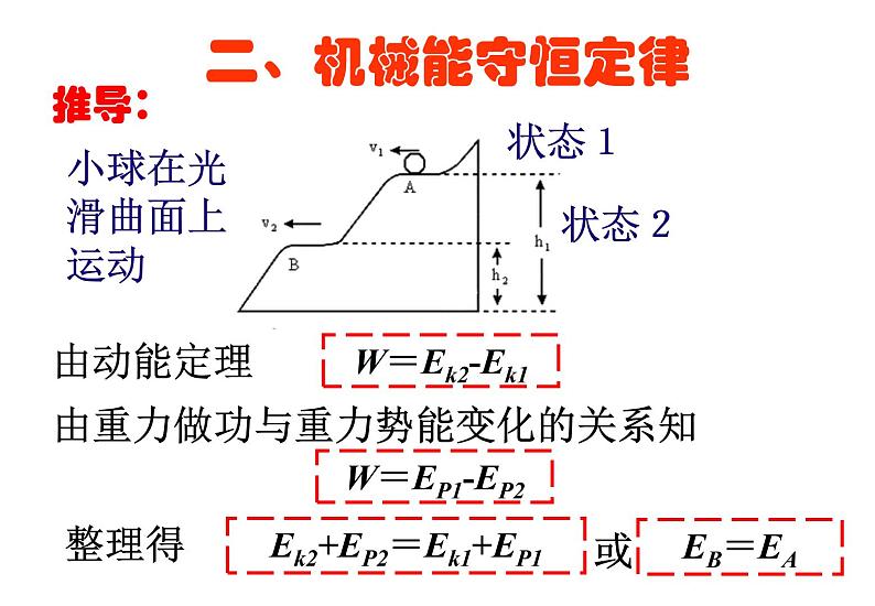 人教版（新课标）高中物理必修二第七章机械能守恒定律——机械和守恒定律 讲稿课件PPT05