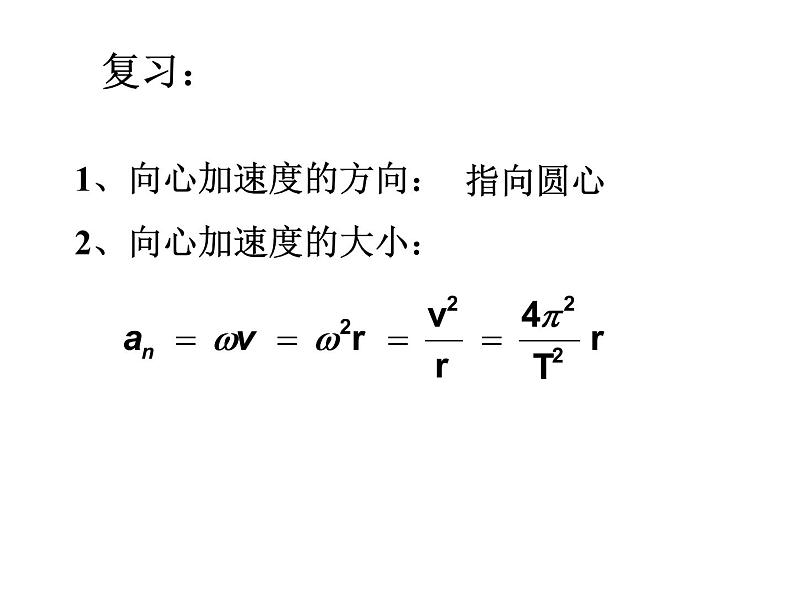 人教版（新课标）高中物理必修二第五章曲线运动—— 5.6向心力 课件02