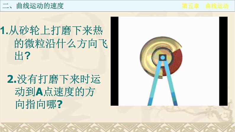 人教版（新课标）高中物理必修二第五章曲线运动——5.1曲线运动课件PPT05