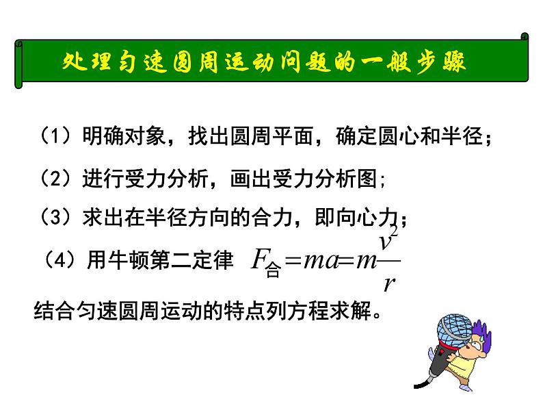 人教版（新课标）高中物理必修二第五章曲线运动——5.7生活中的圆周运动 课件第3页