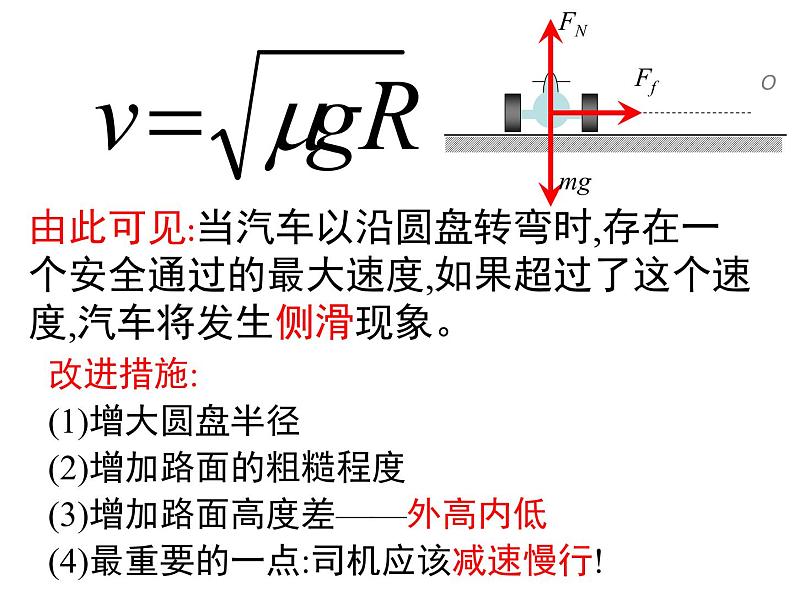 人教版（新课标）高中物理必修二第五章曲线运动——生活中的圆周运动课件PPT第6页