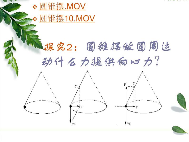 人教版（新课标）高中物理必修二第五章曲线运动——向心力课件PPT04