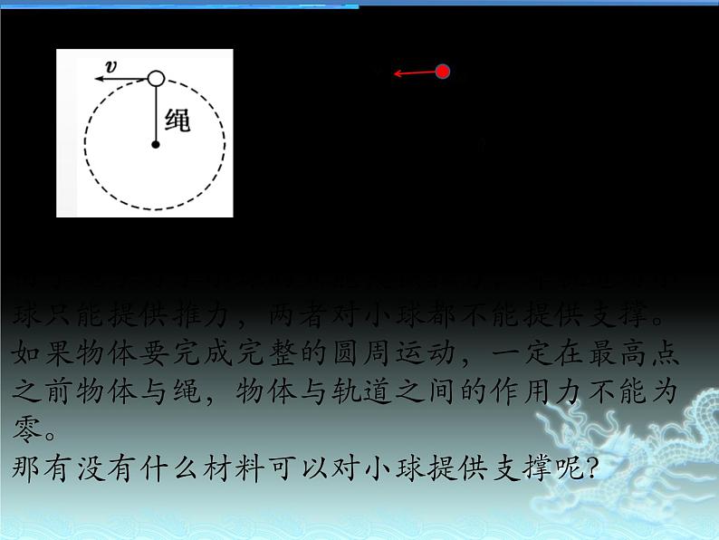 人教版（新课标）高中物理必修二第五章曲线运动——竖直面内的圆周运动课件PPT08