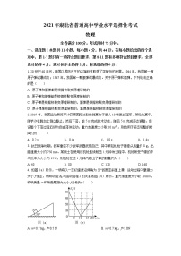 2021年新高考湖北物理卷及答案解析（原卷+解析卷）