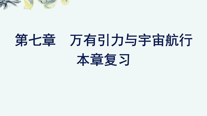 人教版 (2019)  必修 第二册 《第7章 章末综合与测试》教学课件第1页