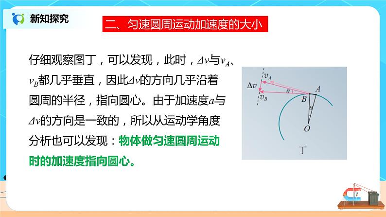 新教材 高中物理必修二  6.3 向心加速度 课件（送教案练习）08