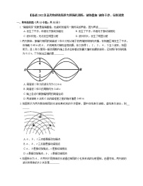 【备战2022】高考物理选择题专题强化训练：波的叠加  波的干涉、衍射现象