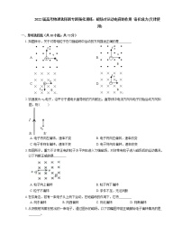 2022届高考物理选择题专题强化训练：磁场对运动电荷的作用  洛伦兹力(天津使用)