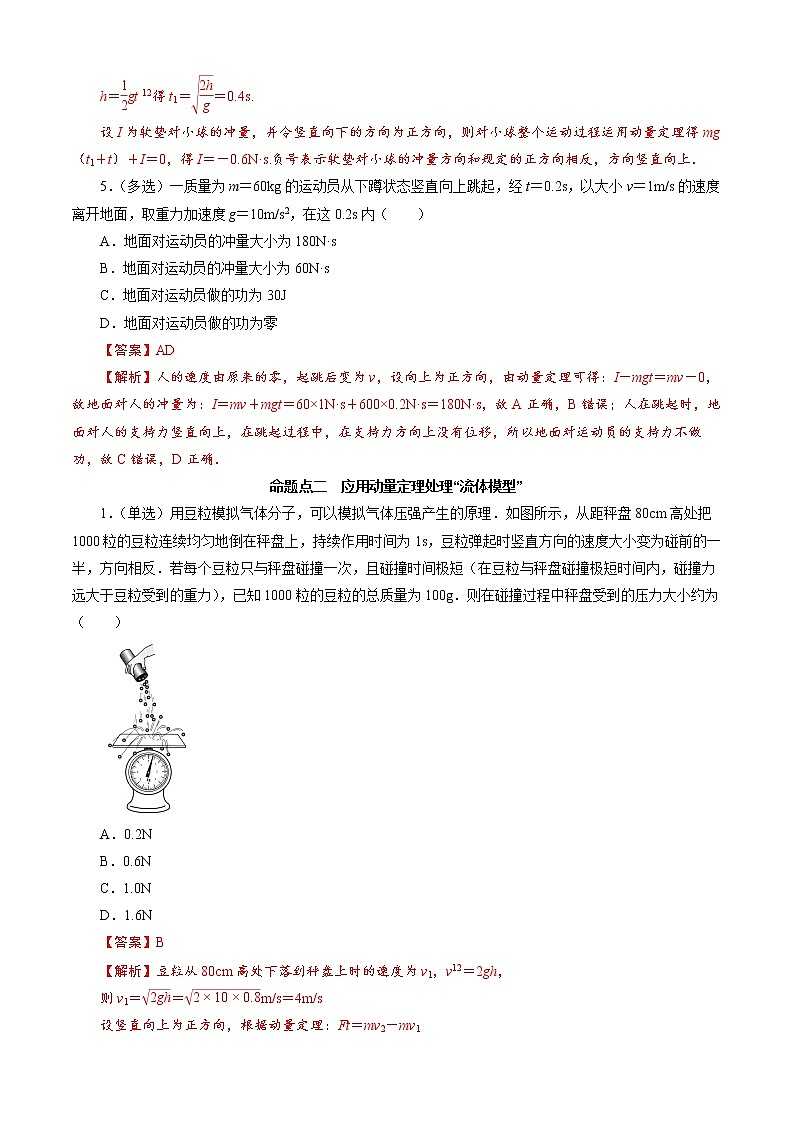 选择题09 《双动定理之动量》-解码高考2021物理一轮复习题型突破03