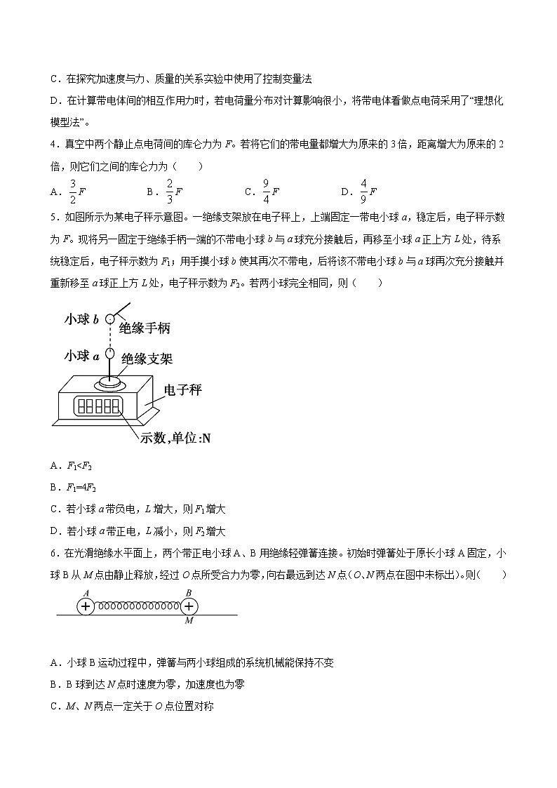 9.2  库仑定律学案03