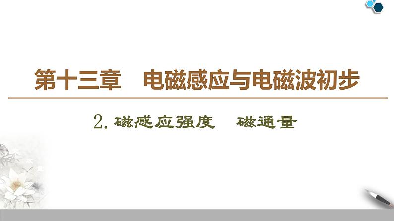 19-20 第13章 2.磁感应强度　磁通量课件PPT01