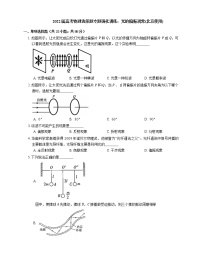 2022届高考物理选择题专题强化训练：光的偏振现象(北京使用)