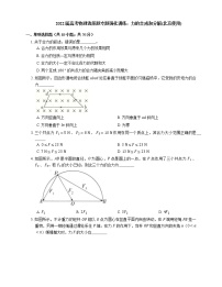 2022届高考物理选择题专题强化训练：力的合成和分解(北京使用)