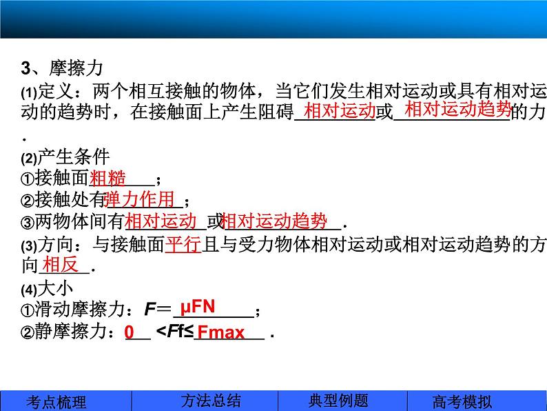 人教版（新课标）高中物理必修一第三章相互作用——相互作用课件PPT04