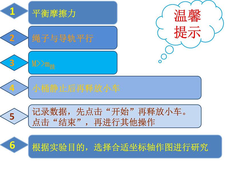 人教版（新课标）高中物理必修一第四章牛顿运动定律—— 探究小车加速度与力、质量的关系课件PPT07