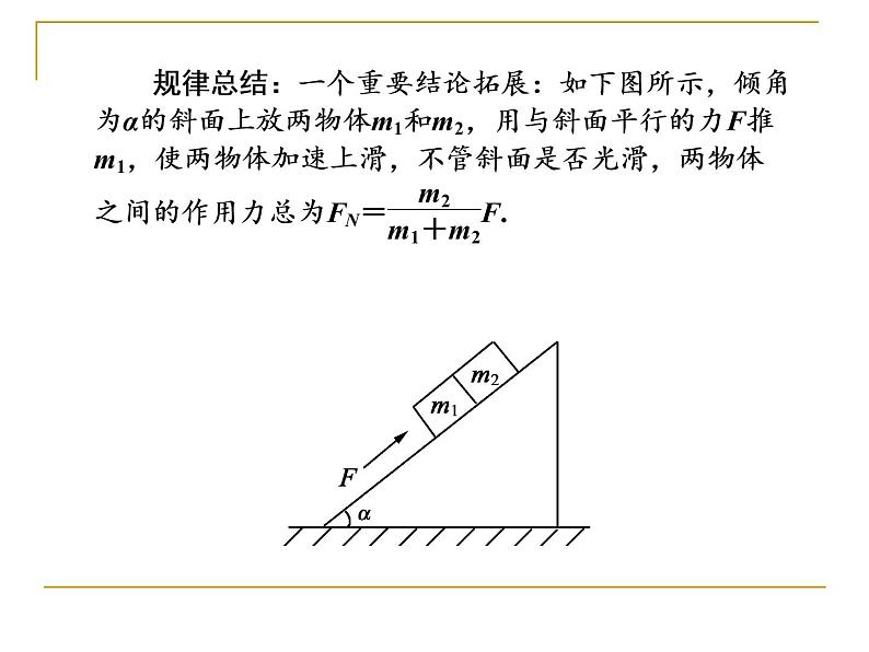 人教版（新课标）高中物理必修一第三章相互作用——专题整体法和隔离法的应用课件PPT07