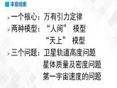 第七章万有引力与宇宙航行章节复习-高一物理 同步课件+练习（2019人教版必修第二册）