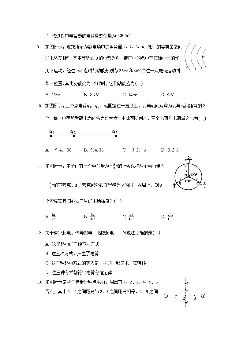 2021-2022学年云南省丽江市第一高级中学高二上学期月考（二）物理试题（Word版）第3页